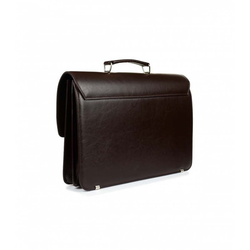 Hnedá pánska aktovka VINCENT