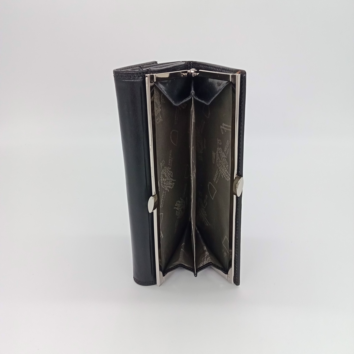 Dámska kožená čierna peňaženka HARVEY MILLER POLO CLUB