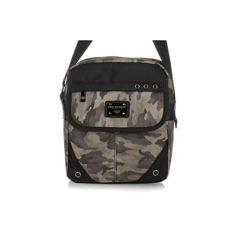 Pánska maskáčová crossbody taška