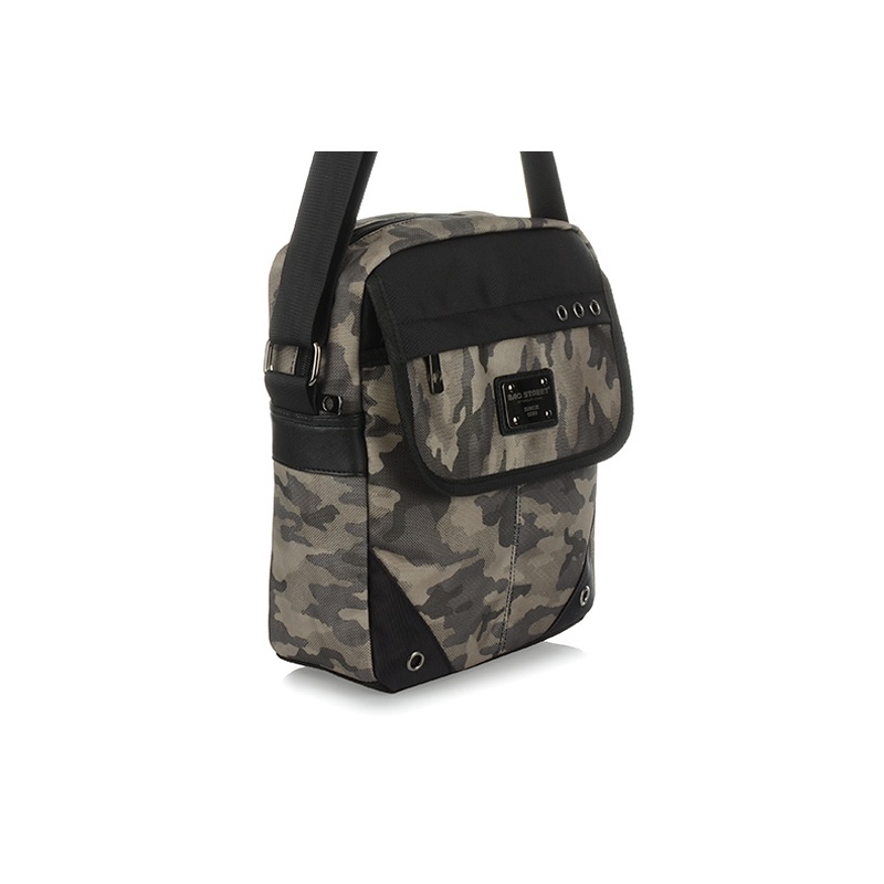 Pánska maskáčová crossbody taška