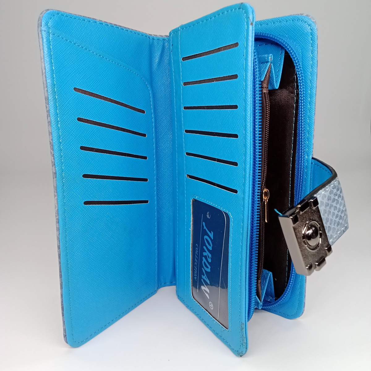 Dámska modrá peňaženka TIFFANY