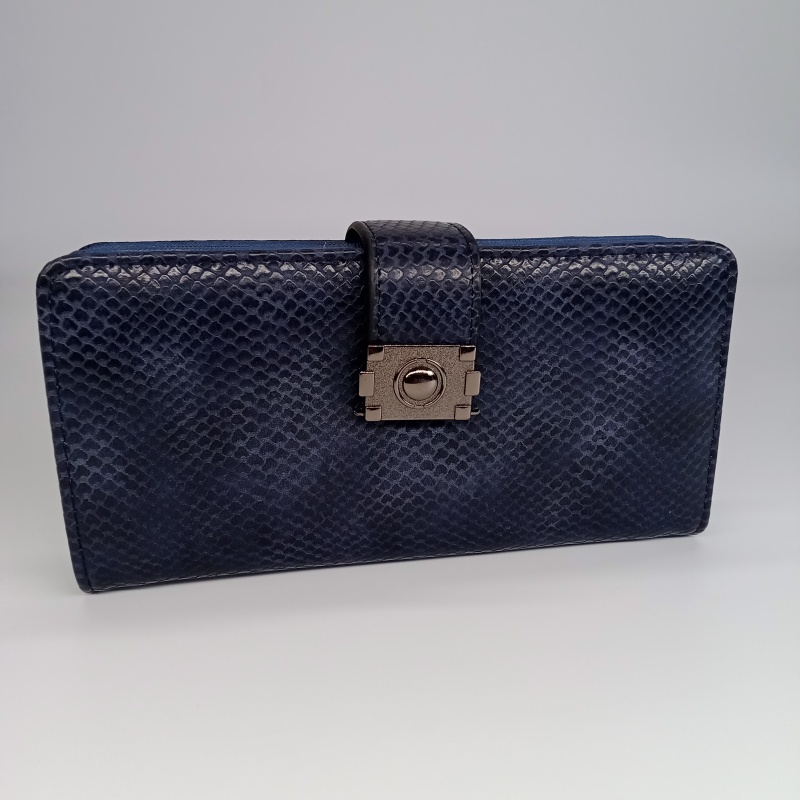 Dámska tmavomodrá peňaženka TIFFANY