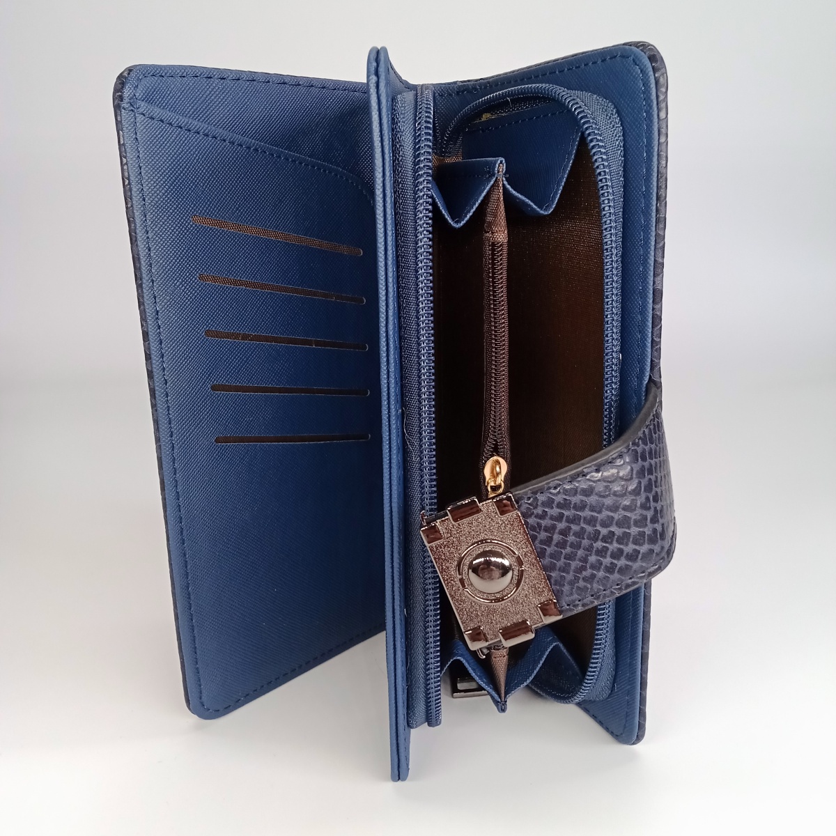 Dámska tmavomodrá peňaženka TIFFANY