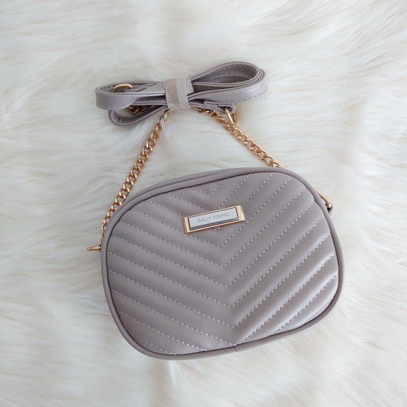 Šedá dámska kabelka TRENDY