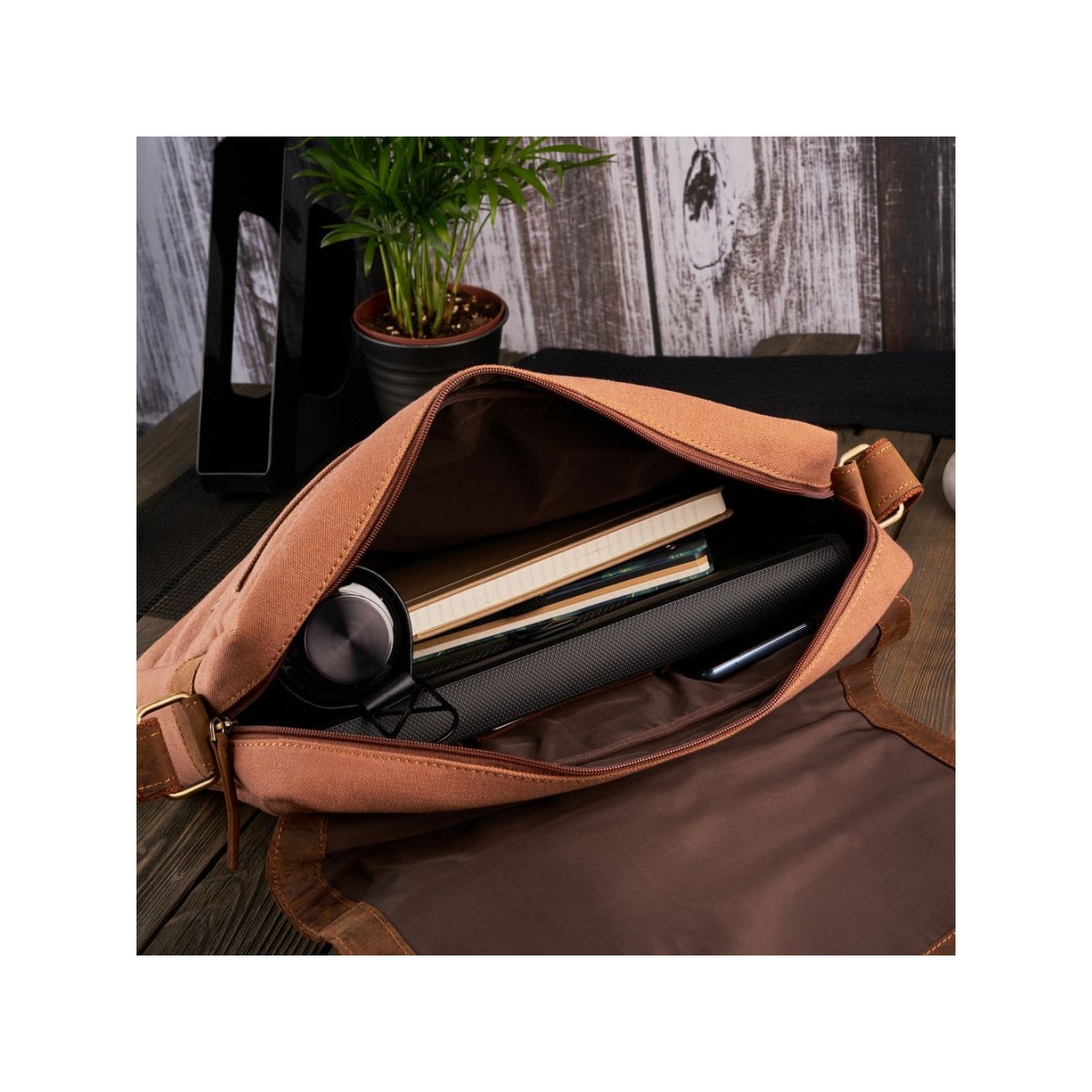 Pánska vintage taška na rameno RAMON