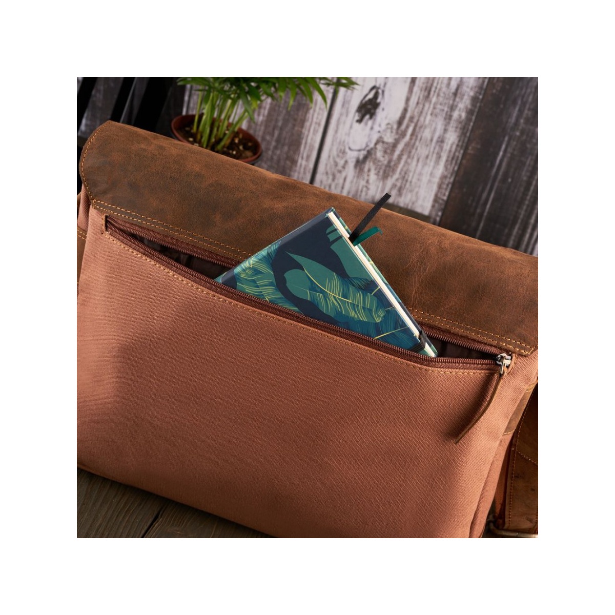 Pánska vintage taška na rameno RAMON