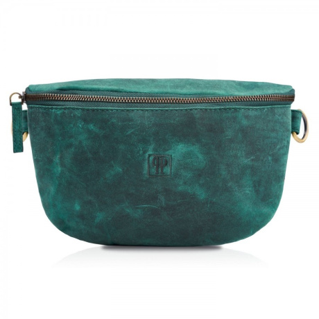 Dámska kožená ľadvinka VINTAGE GREEN