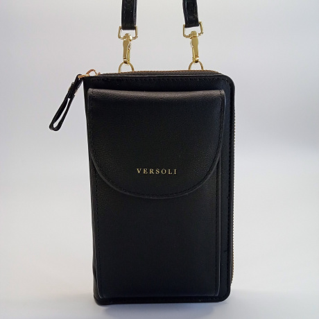 Čierna kabelka na mobil Versoli