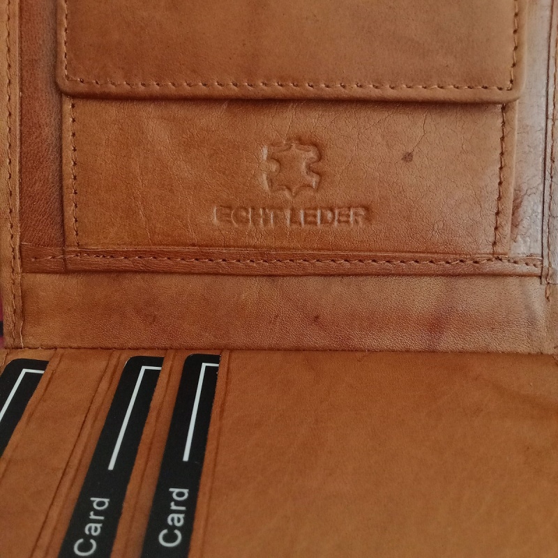 Pánska kožená camel peňaženka BAG STREET