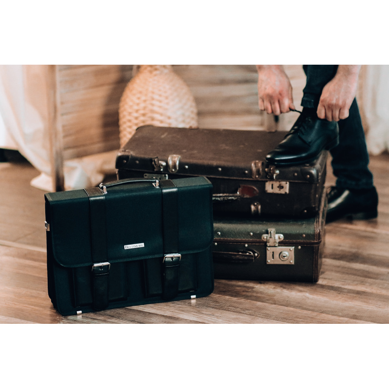 Pánska čierna aktovka Beltimore CARSON