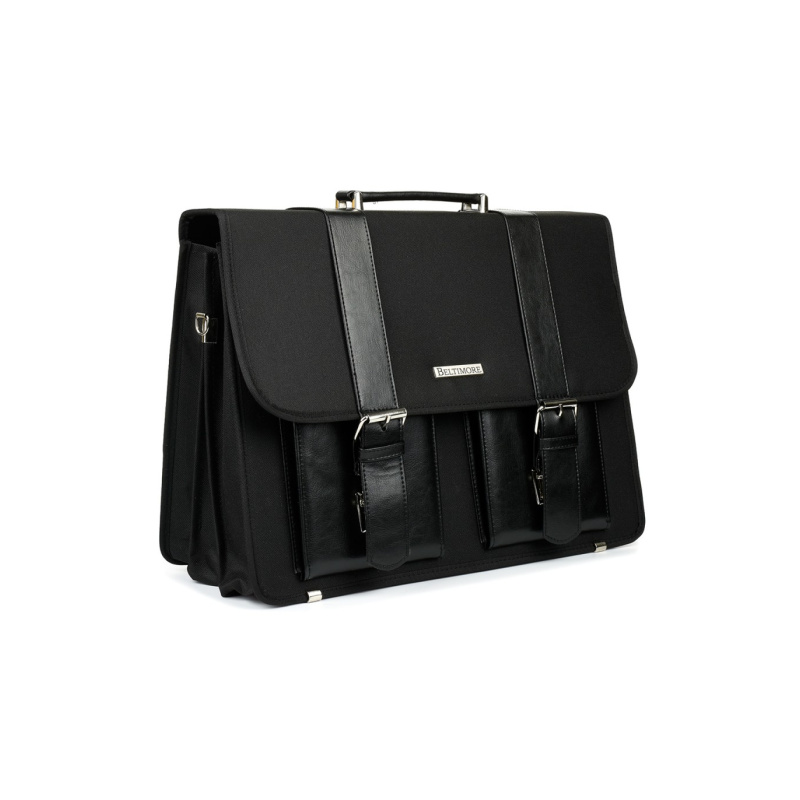 Pánska čierna aktovka Beltimore CARSON