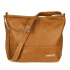 Kožená dámska camel (ťavia hnedá) kabelka na rameno Beltimore LANA - CAMEL