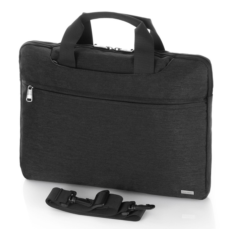 Čierna unisex taška na notebook Paolo Peruzzi "MAXIM"