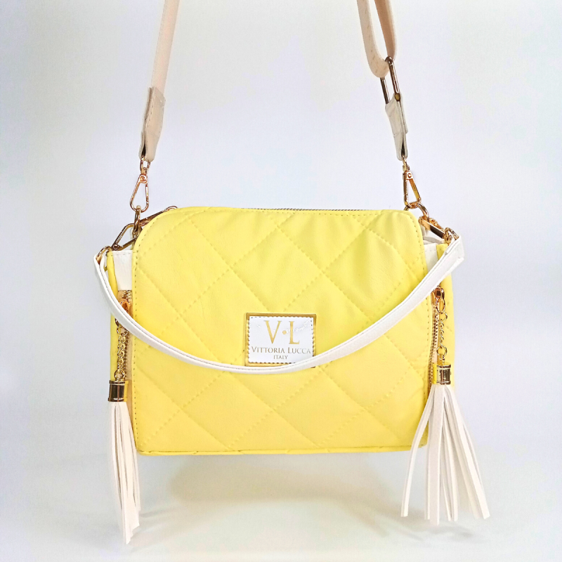 Žltá kabelka Vittoria Lucca