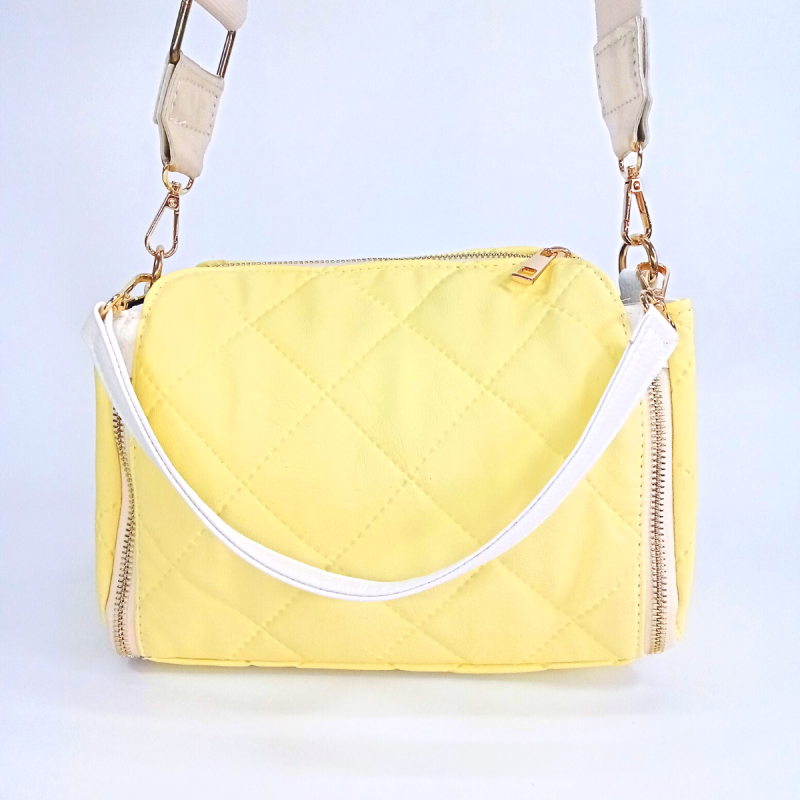 Žltá kabelka Vittoria Lucca