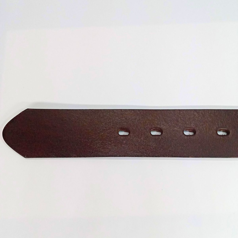 Hnedý kožený pánsky opasok