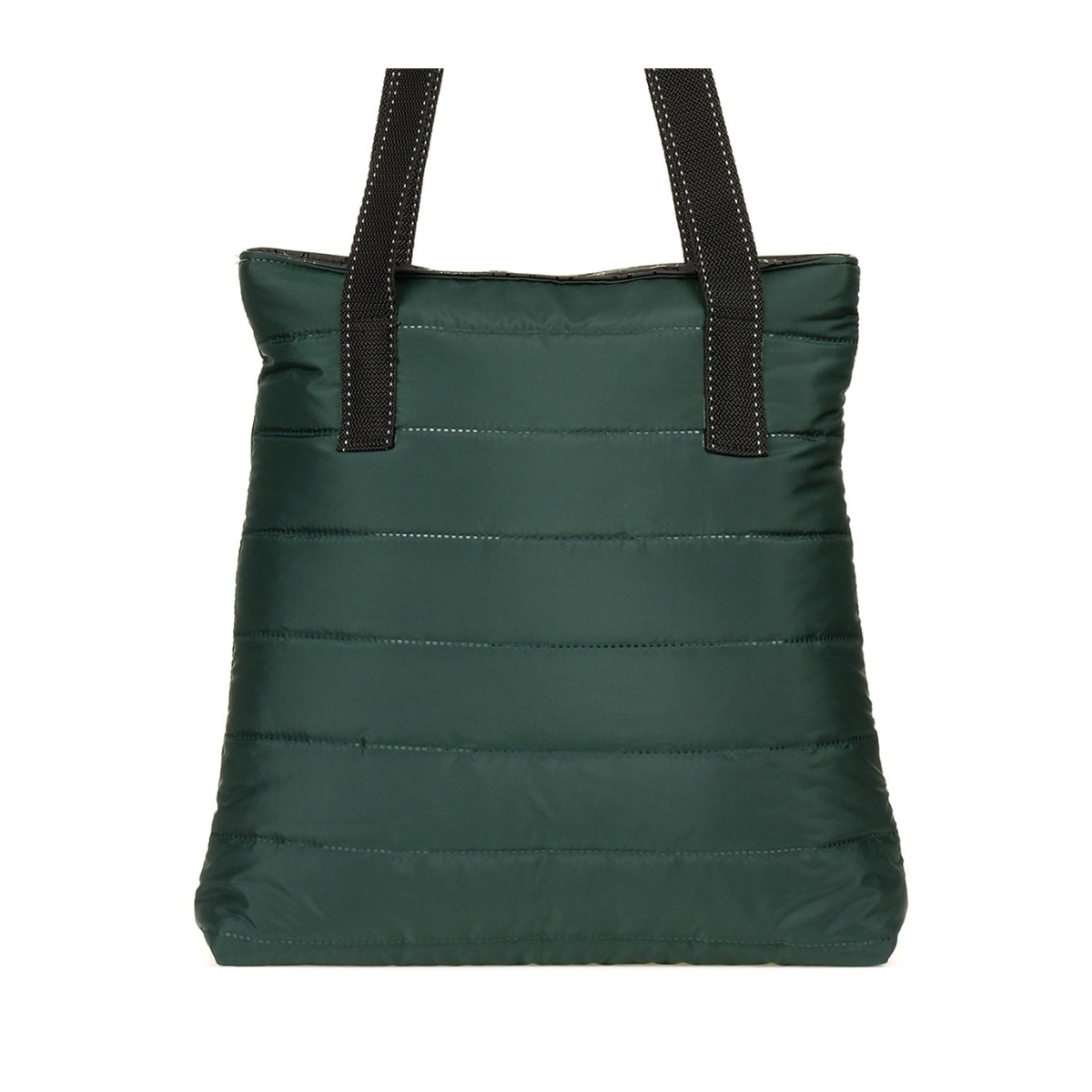 Zelená prešívaná kabelka na rameno Beltimore "BELLA"