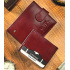 Kožená pánska burgundy peňaženka Always Wild RFID