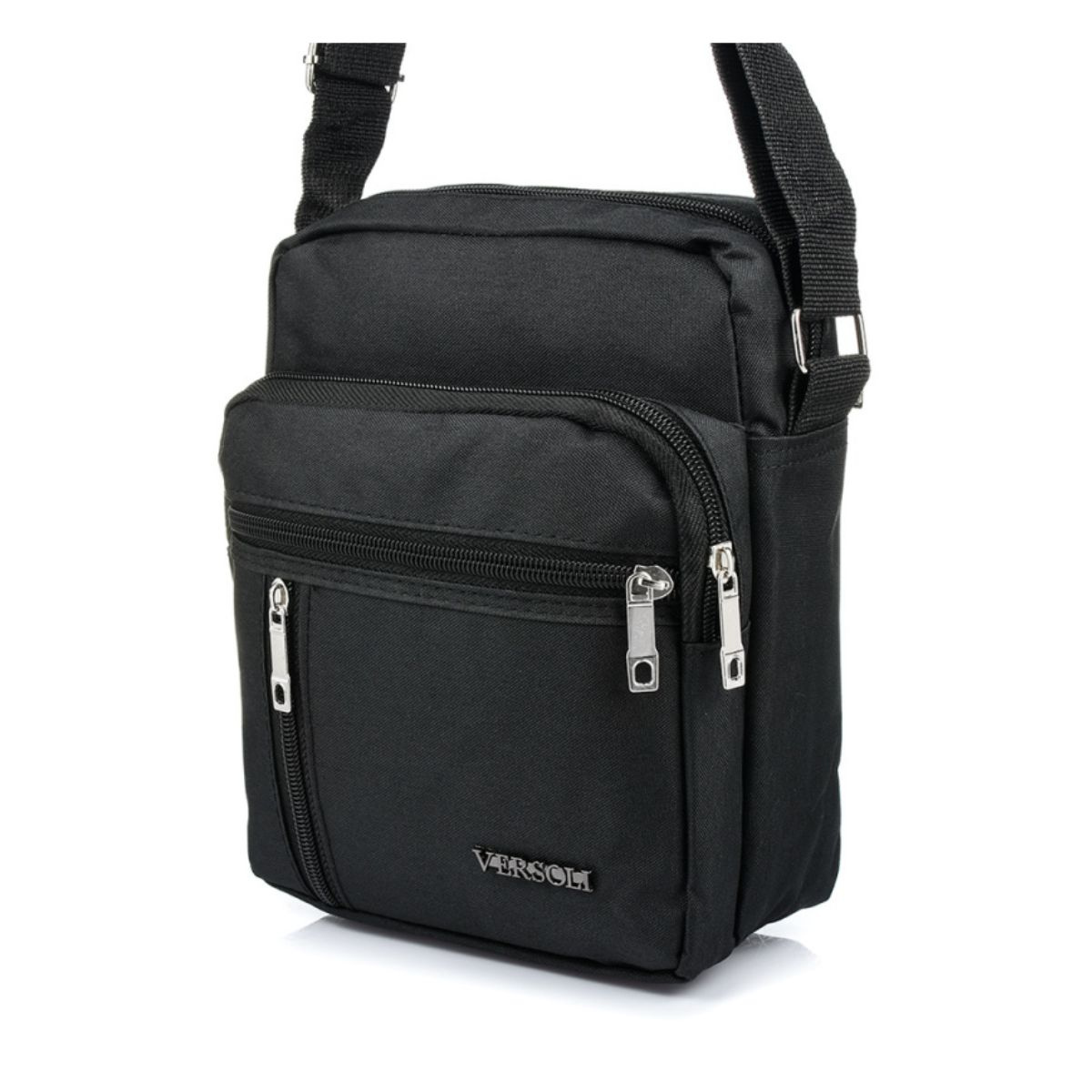 Pánska čierna crossbody taška BRENTON