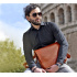 Kožená camel pánska taška na rameno crossbody Marco Mazzini Business Line