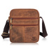 Kožená pánska hnedá vintage crossbody taška Paolo Peruzzi "VILLE"