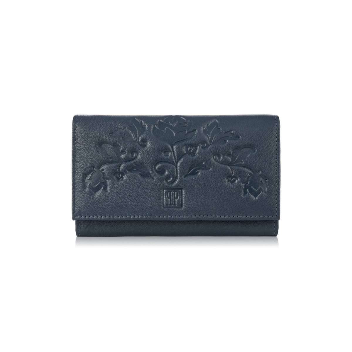 Kožená dámska modrá peňaženka RORY