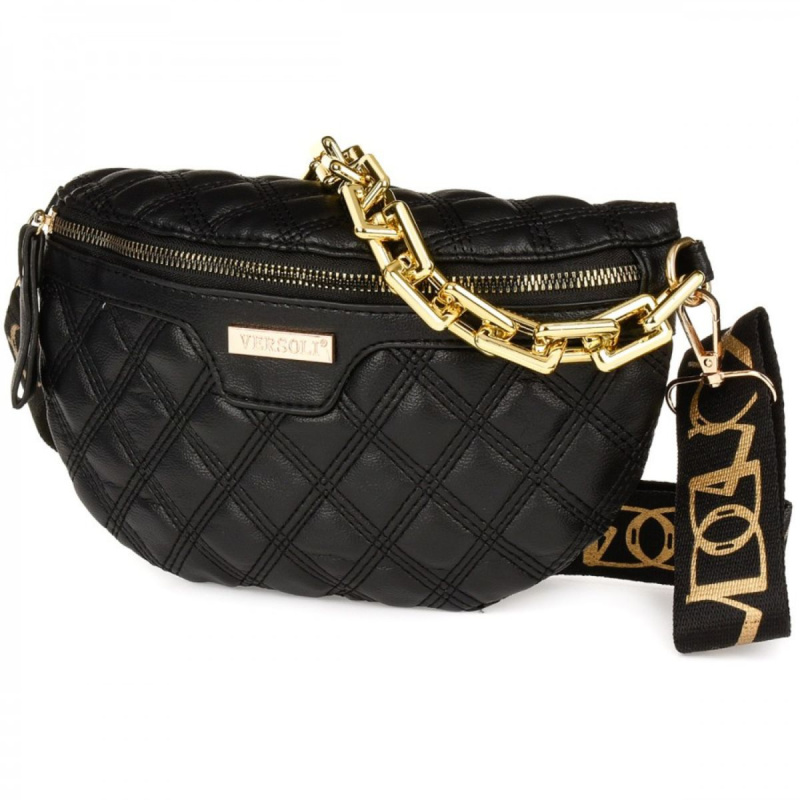 Dámska crossbody čierna kabelka DOLLY