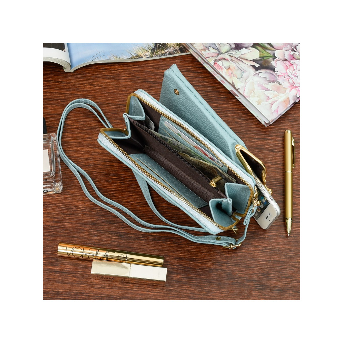 Kabelka na mobil VERSOLI BLUE 01