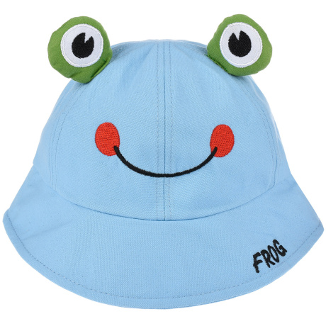 Detský modrý klobúk ŽABA