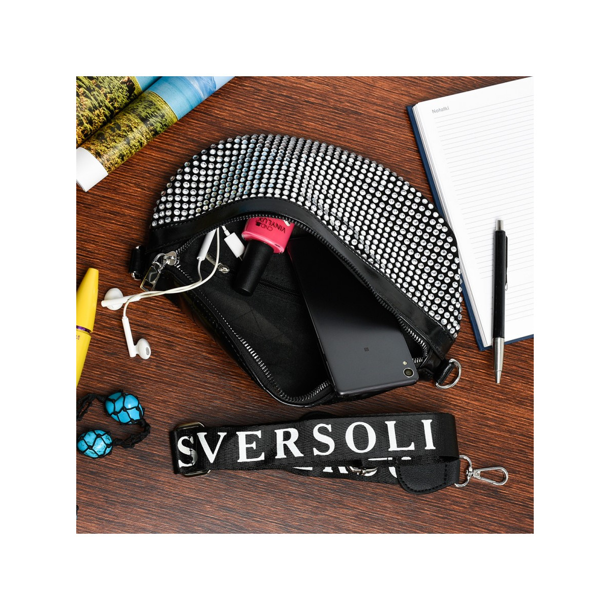 Dámska crossbody kabelka SILVER GLOW