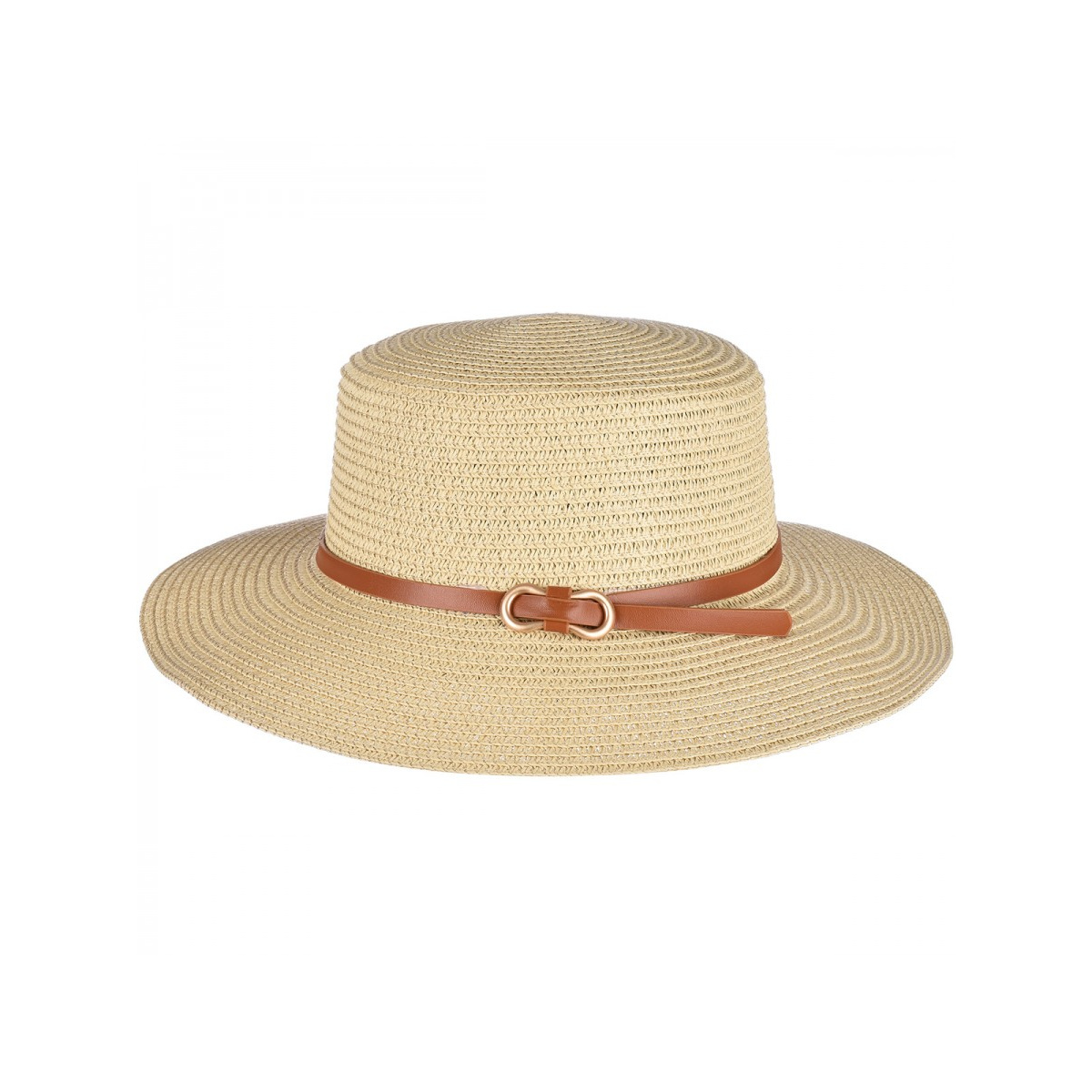 Dámsky béžový slamený klobúk IMANI