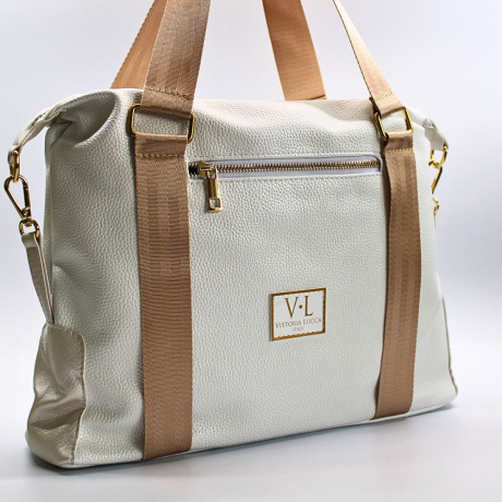 Dámska biela kabelka Vittoria Lucca PAOLA