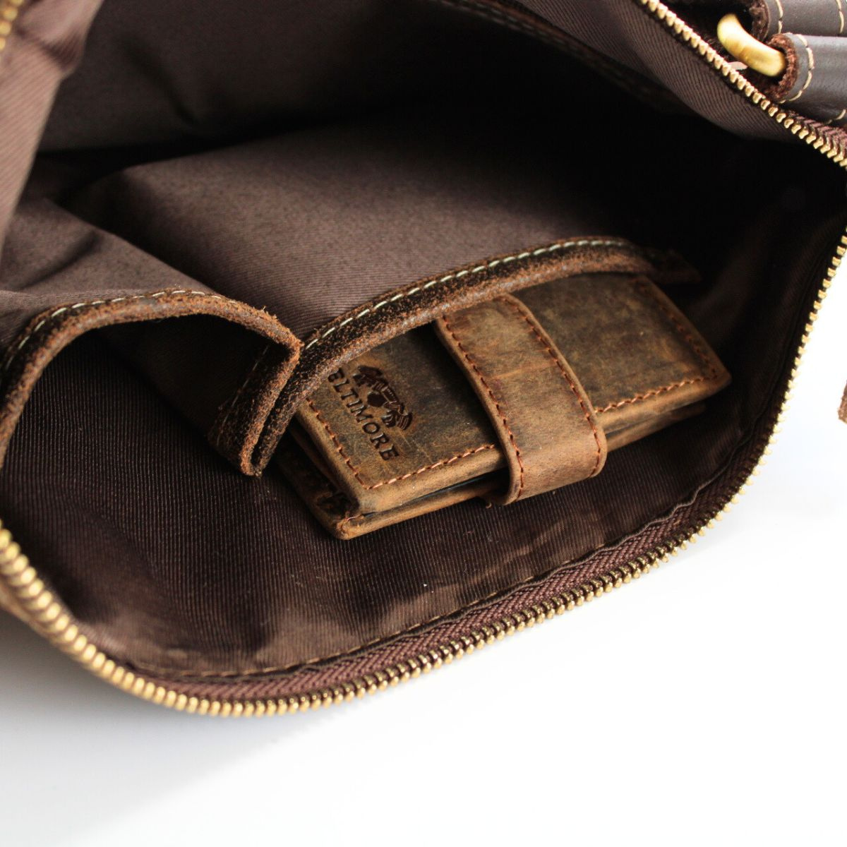 Pánska kožená taška Wild Tiger Perfect