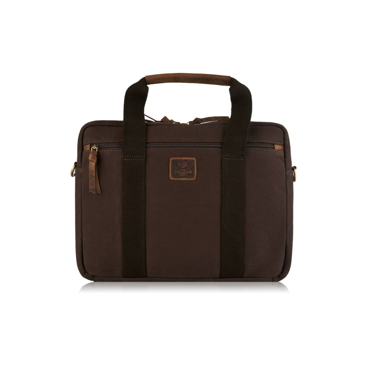 Taška na notebook hnedá PAOLO PERUZZI