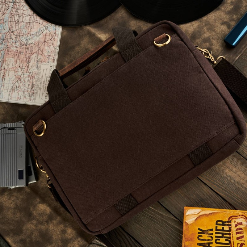 Taška na notebook hnedá PAOLO PERUZZI