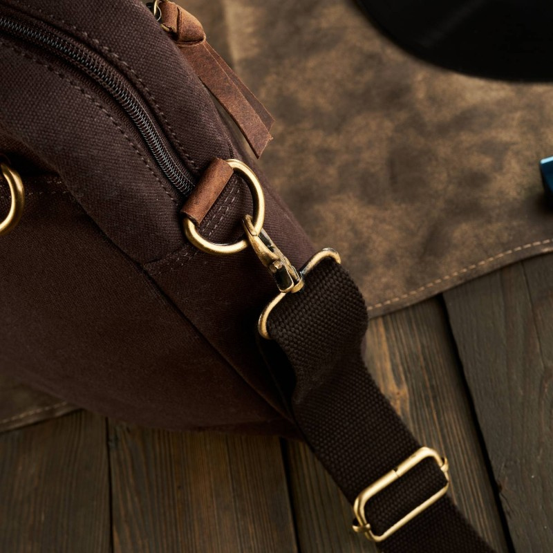 Taška na notebook hnedá PAOLO PERUZZI