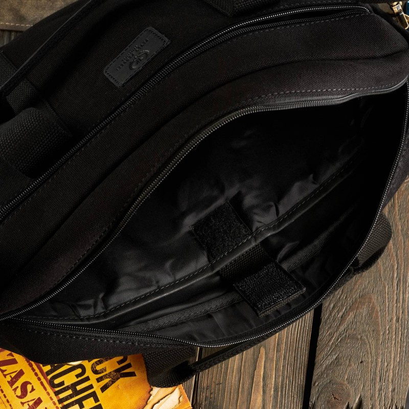 Taška na notebook čierna PAOLO PERUZZI