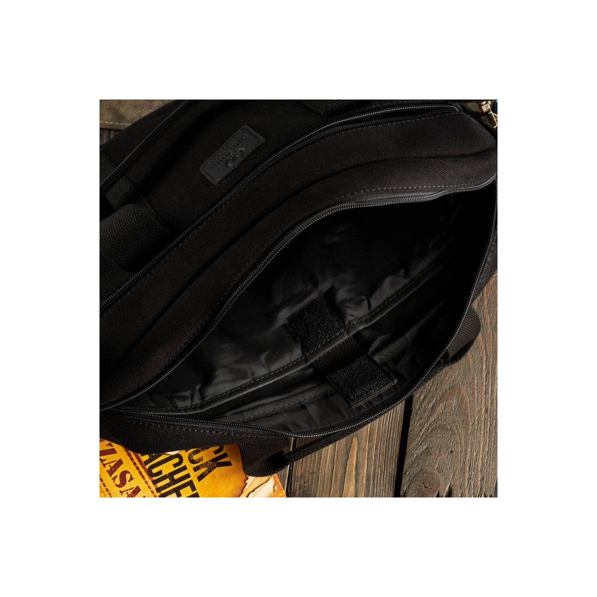 Taška na notebook čierna PAOLO PERUZZI