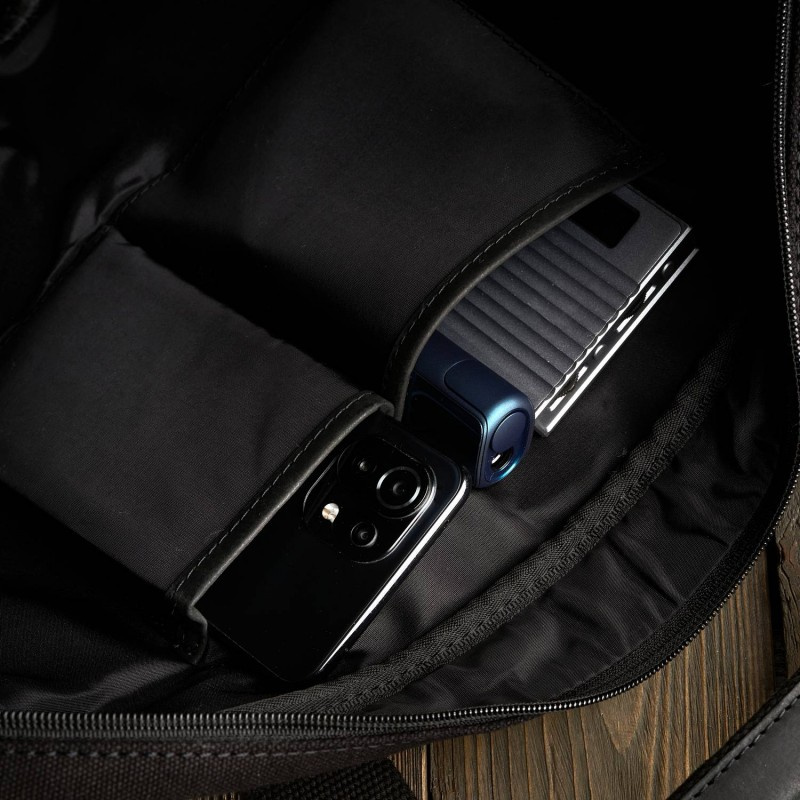 Taška na notebook čierna PAOLO PERUZZI