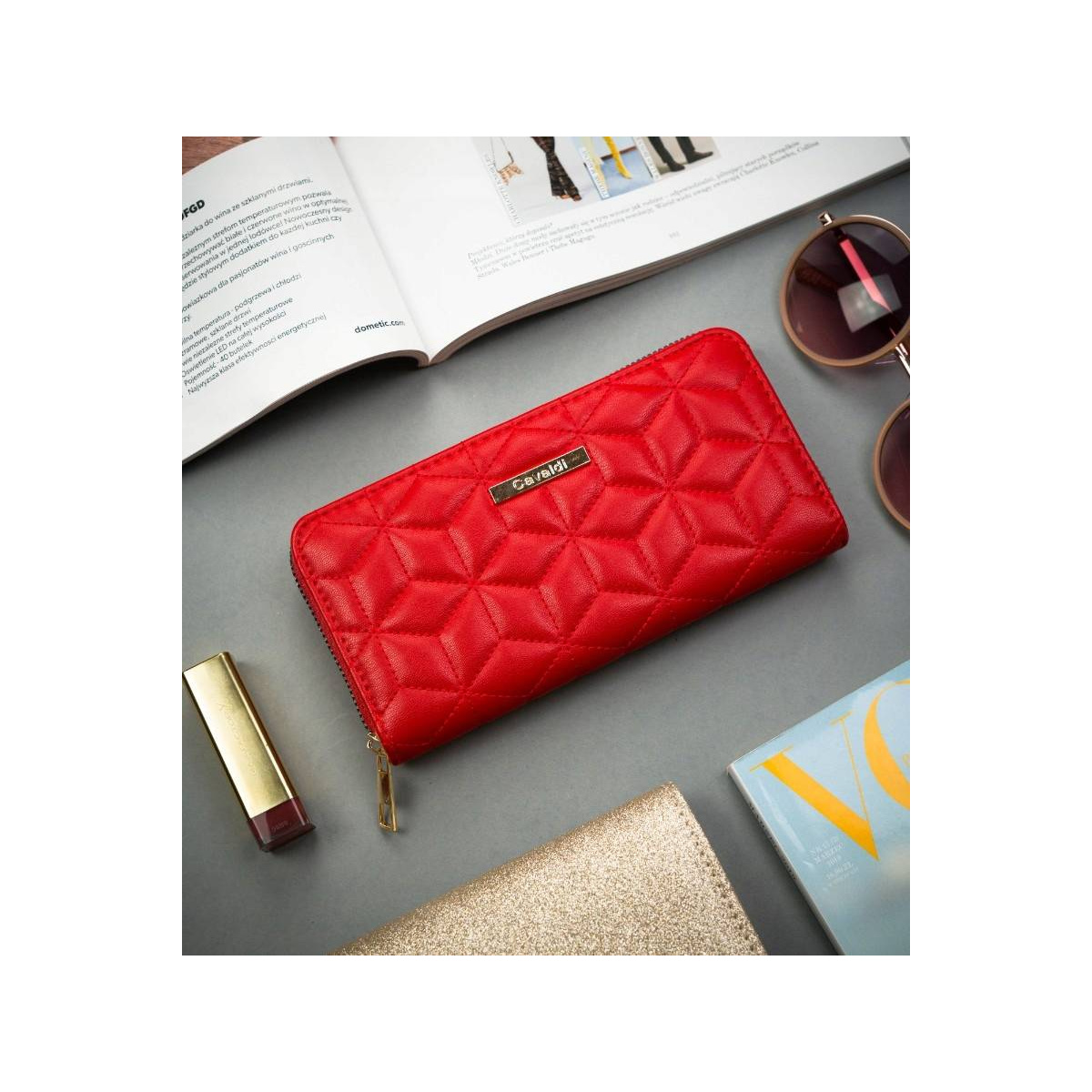 Dámska peňaženka red KAREN - 4U Cavaldi