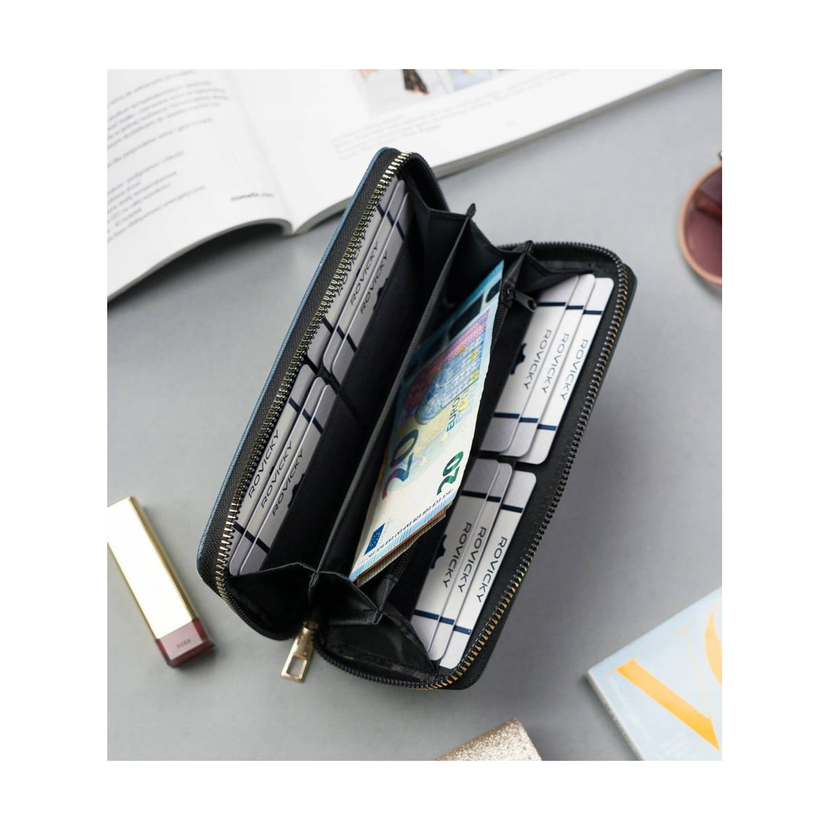 Dámska peňaženka black KAREN - 4U Cavaldi