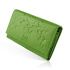 Kožená dámska zelená peňaženka Paolo Peruzzi "RORY"