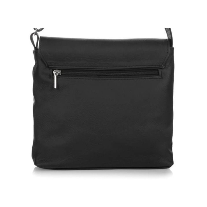 Malá kožená kabelka na rameno HENDY