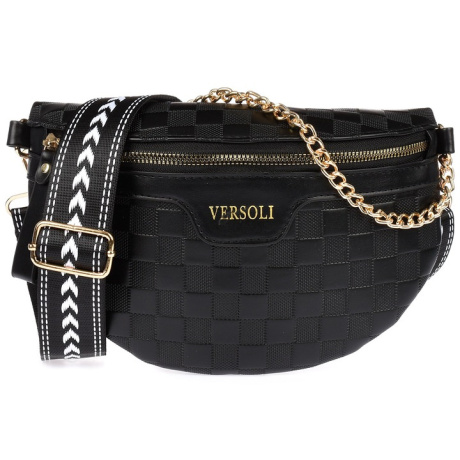 Dámska čierna crossbody kabelka Versoli "MISTY"