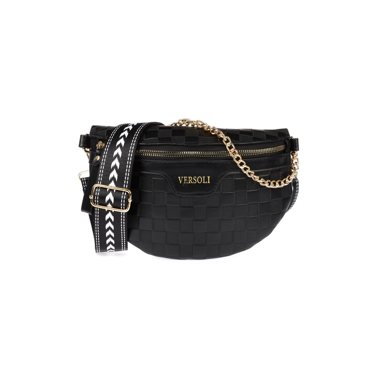 Dámska čierna crossbody kabelka Versoli "MISTY"