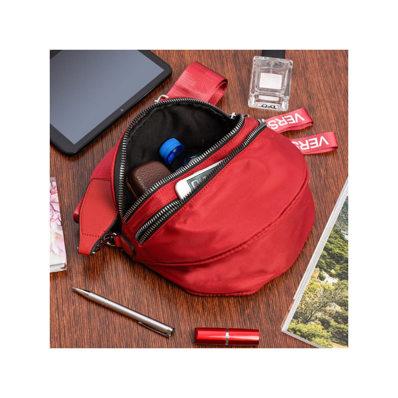 Dámska bordová crossbody kabelka Versoli "CALI"