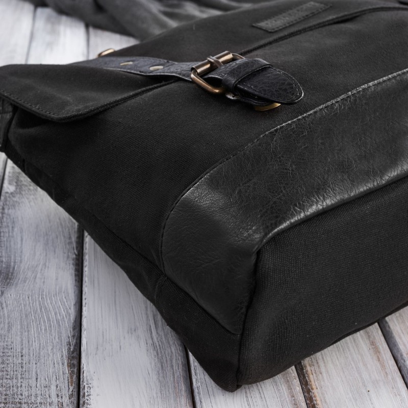 Pánska čierna aktovka Paolo Peruzzi "MELVIN"