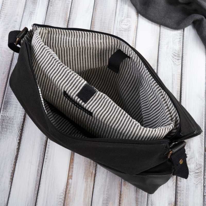 Pánska čierna aktovka Paolo Peruzzi "MELVIN"