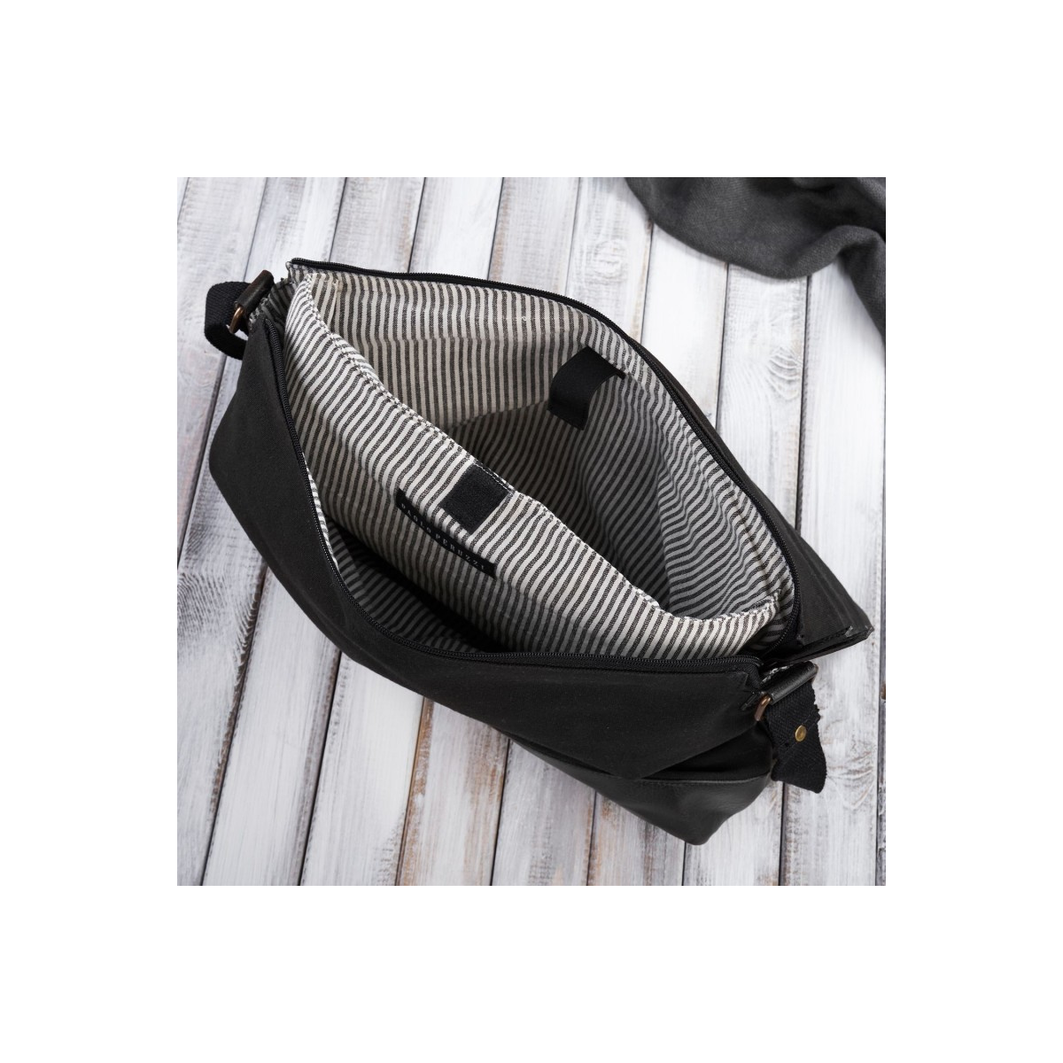 Pánska čierna aktovka Paolo Peruzzi "MELVIN"