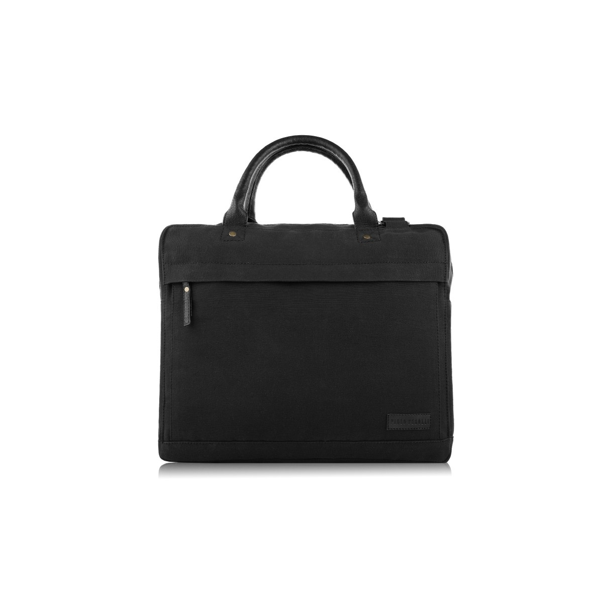 Pánska čierna taška na notebook Paolo Peruzzi "MANUEL"